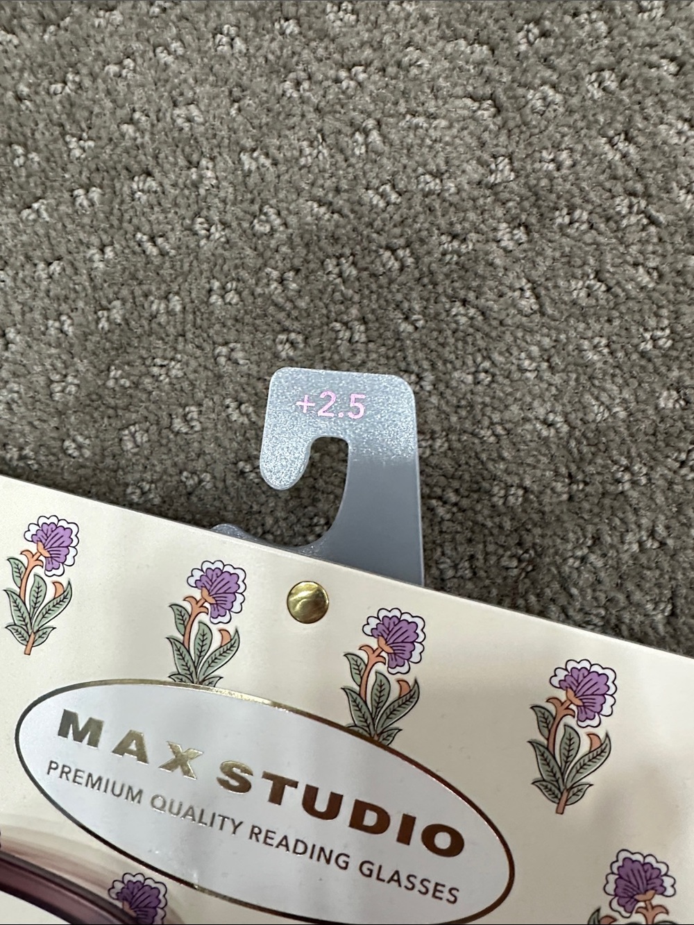 Max Studio Four-Pack Reading Glasses - Purple, Tan, Green, Black - Picture 3 of 5